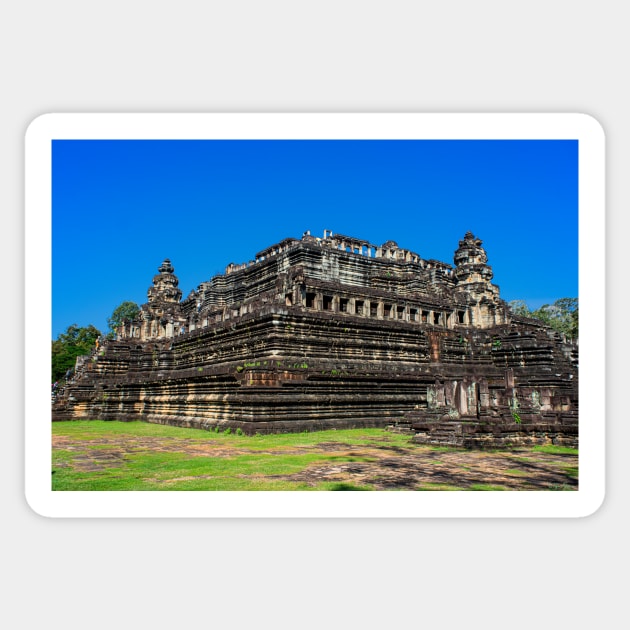 The Baphuon Temple Sticker by BrianPShaw